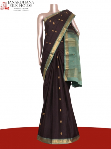 Pure Handloom Kanjeevaram Silk Saree